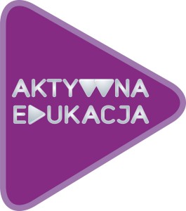 AKTYWNA EDUKACJA WD logo violet