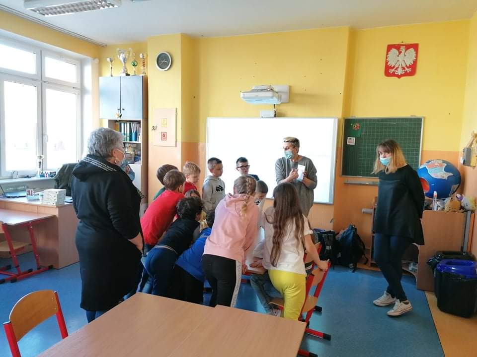 Lekcja otwarta w ZSSiMS w Gdańsku klasa 2A