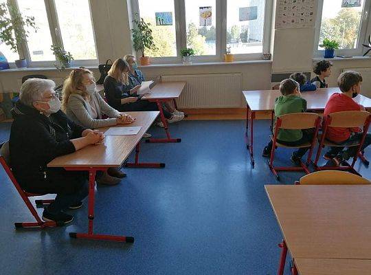 Lekcja otwarta w ZSSiMS w Gdańsku klasa 2A